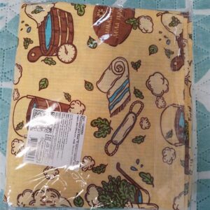 Парео жен. 80х150см с рисунком вафельная ткань 1346683