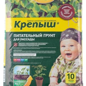 Почвогрунт 10л Крепыш Рассадный  169742