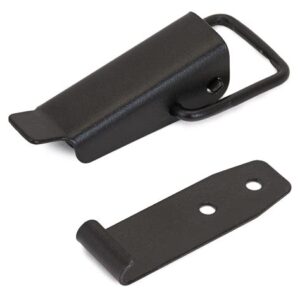 Замок накидной (черный)