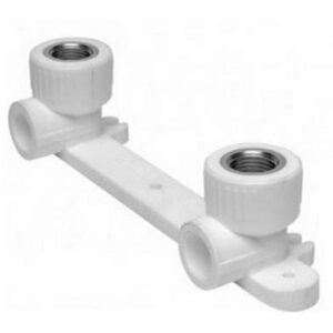 Колено комб. с вн. резьбой 20х1/2"белое    544140