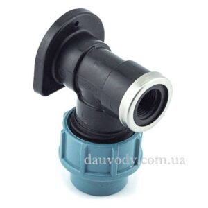 Колено комб. с наруж. резьбой 20х3/4"белое