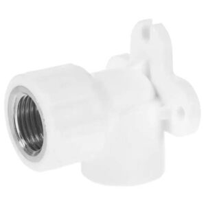 Колено настен. с вн. резьбой 20х1/2"белое