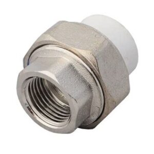 Муфта комб. разъем. с/вн.резьбой 25х3/4" белая