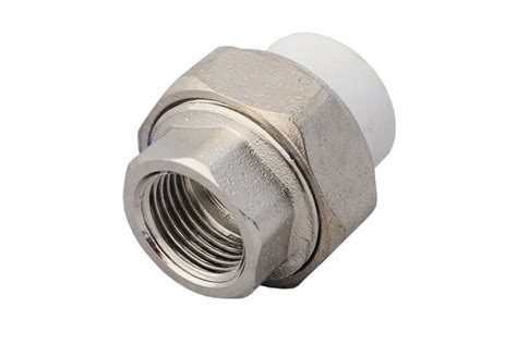 Муфта комб. разъем. с/вн.резьбой 25х3/4" белая