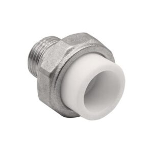 Муфта комб. разъем. с/наруж.резьбой 20х1/2" белая