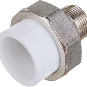 Муфта комб. разъем. с/наруж.резьбой 32х3/4" белая    552350