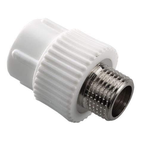Муфта комб. с/наруж.резьбой 20х3/4" белая 58316