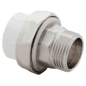 Муфта комб. с/наруж.резьбой 32х3/4" белая     555350