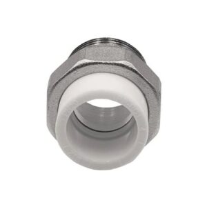 Муфта комб. с/наруж.резьбой 32х1" белая