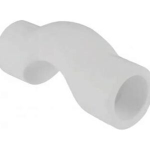 Скоба 20 короткая белая