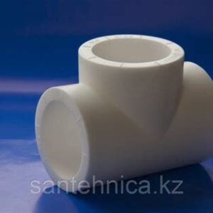 Тройник 20 белый PP-R W