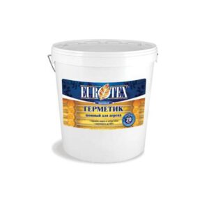 Герметик шовный д/дерева "ЕВРОТЕКС" бел. 6кг РОГНЕДА