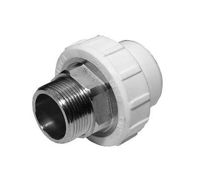 Муфта комб. разъем. с/наруж.резьбой 50х11/2" белая 552580