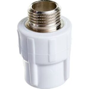 Муфта комб. разъем. с/наруж.резьбой 20х1" белая