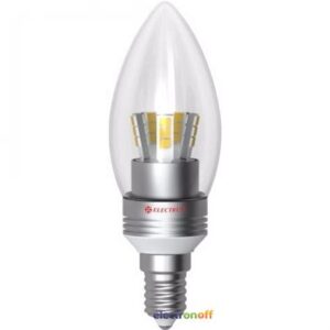 Лампа Navigator LED С37 5w/827 Е14 Dimm 94376