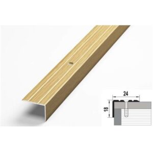 Порог стыкоперекрыв. Дуб светлый ПС 03.1800.082 1363