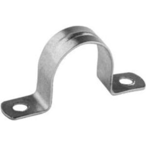 Скоба метал. 2-х лапковая с внутр. d 16-17мм