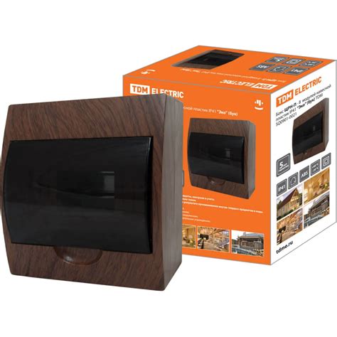 Бокс ЩРН-П-8 навесной "Эко" (бук)