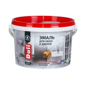 Эмаль акриловая в/д DALI для окон и дверей 3
