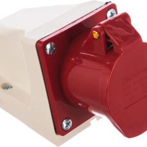 Розетка 114 стационарная 3Р+РЕ 16А 380В IP44 TDM