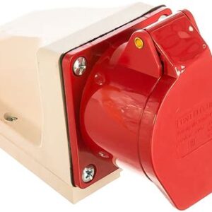 Розетка 115 стационарная 3Р+РЕ+N 16А 380В IP44 TDM