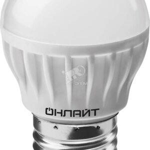 Лампа Онлайт LED G45 6w/3к E27 71645