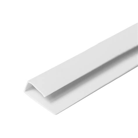 Профиль отделочный L-стартовый мини белый 3м 9795