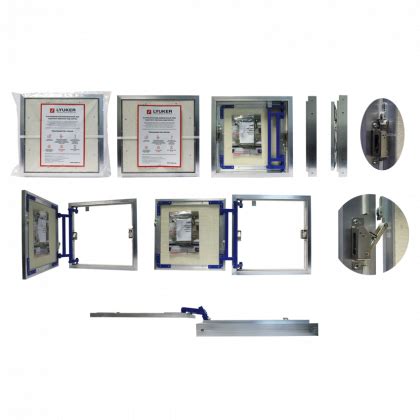 Люк сантех. распашной 40х30 (ш х в)