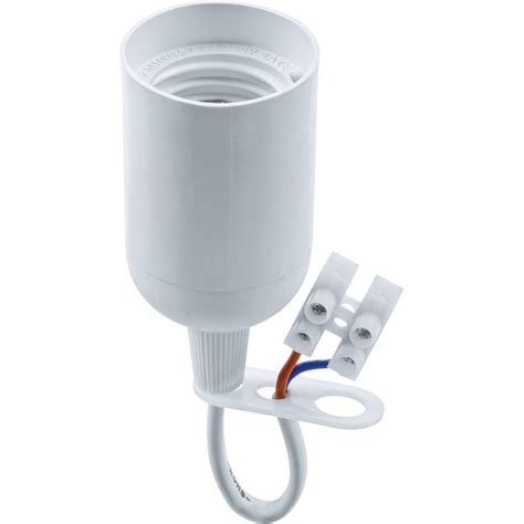 Патрон Е27 пласт. бел. с КЗВ Navigator 71287