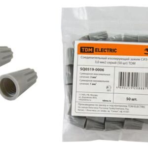 Зажим соедин. изолир. СИЗ-1 3мм2 серый