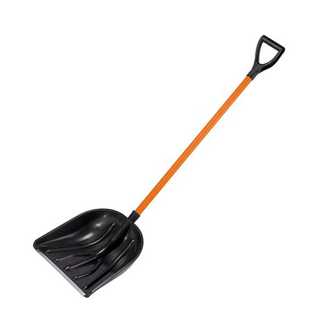 Лопата снег "КУПЕЦ" 410х440 мм с черен. 32237
