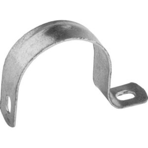 Скоба метал. однолапковая с внутр. d 21-22мм
