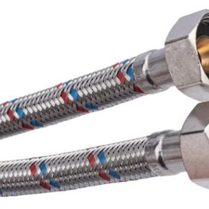 Подводка д/смес. нерж. m10х40см  (пара)