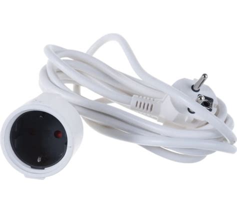 Удлинитель сетевой LUX У-161-03 1-местный з/к 250В 16А