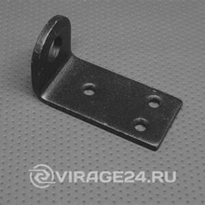 Проушина усиленная 80х45х40 угловая (черная)