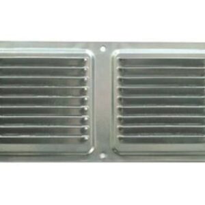 Решетка вентиляционная 100*200 (хром)