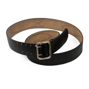 Ремень офицерский черный