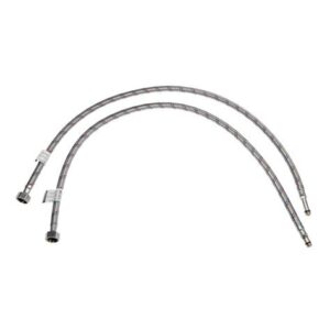 Подводка д/смесит. нерж. m10х80см (пара)