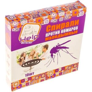 Спирали от комаров 10 шт(зеленые) 80230