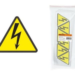 Символ 85х85х85мм Молния (треугольник) 08170015