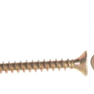 Шуруп желтый цинк 6