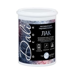 Лак лессирующий DALI-DECOR перламутр.золото 1кг РОГНЕДА