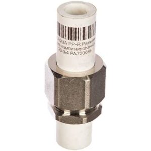 Разъемное соединение 20х3/4" белое