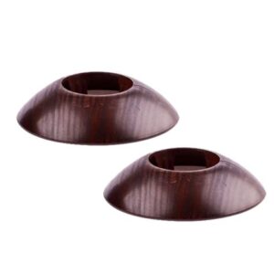 Розетты напольные d 26мм Венге 2шт