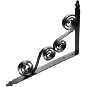 Кронштейн фигурн. 350х250 (черный) мод.8