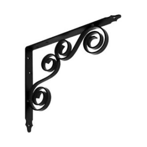 Кронштейн фигурн. 250х200 (черный) мод.8 11354