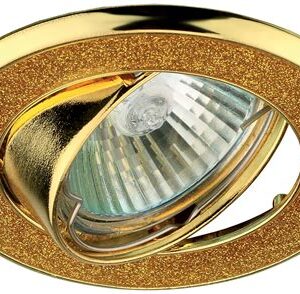 Светильник MR 16 RD GOLD круг.0106