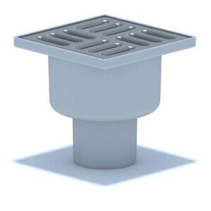 Трап 50 верт. 10х10 решетка из нерж. стали ТА 5202  0040247