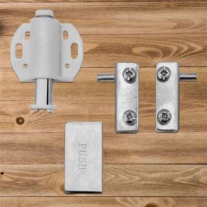 Магнит д/стеклянных дверей 1-ый хром