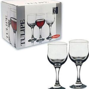 Бокалы 240мл д/вина (6шт) Тулип Паша Бахче 192157